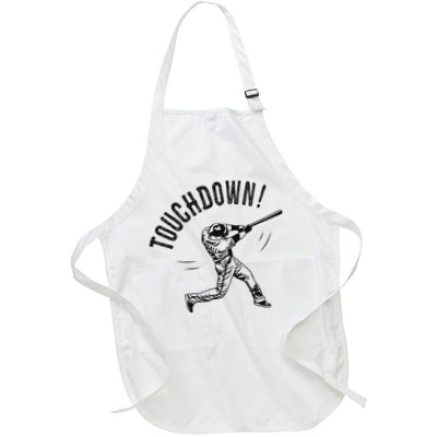 Touchdown Baseball Funny Football Joke Apron