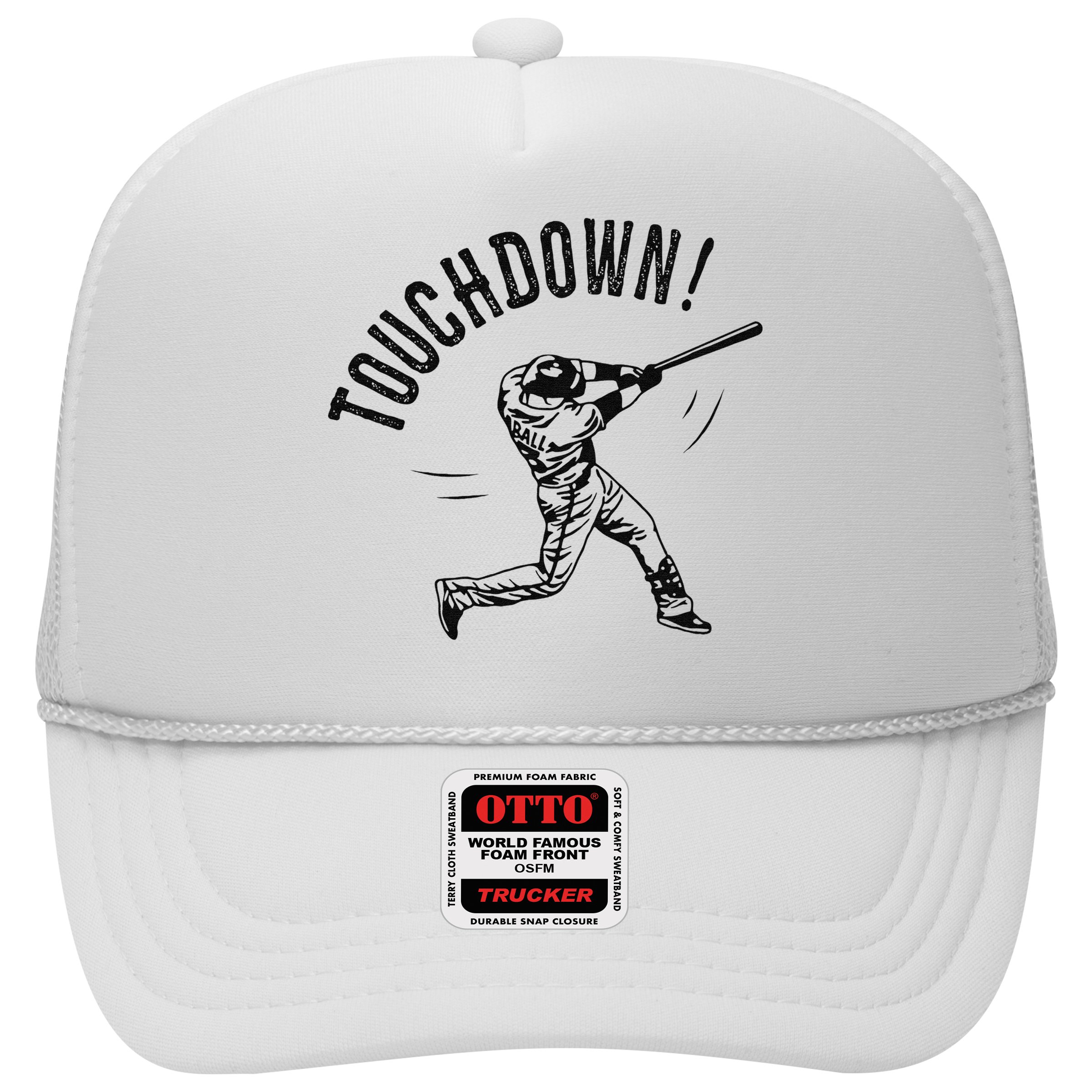 Touchdown Baseball Funny Football Joke Hat