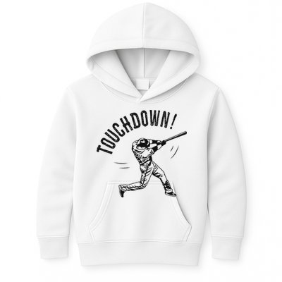 Touchdown Baseball Funny Football Joke Kids Hoodie