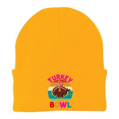 Turkey Bowl Funny Gift Knit Cap Winter Beanie