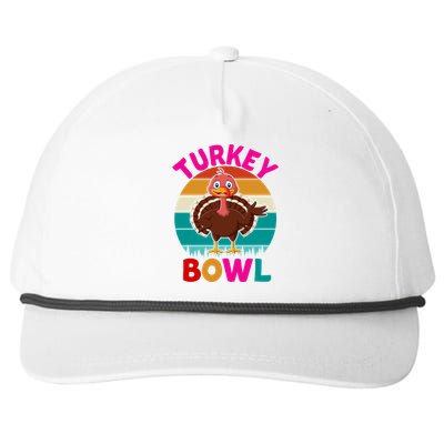 Turkey Bowl Funny Gift Snapback Five-Panel Rope Hat