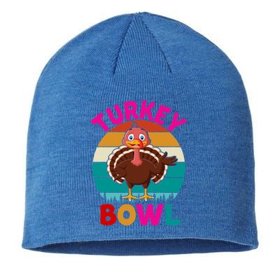 Turkey Bowl Funny Gift Sustainable Beanie