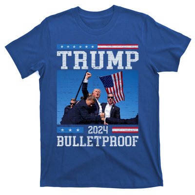 Trump Bulletproof Fight Fist Legend Donald Trump 2024 Gift T-Shirt