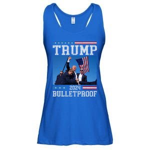 Trump Bulletproof Fight Fist Legend Donald Trump 2024 Gift Ladies Essential Flowy Tank