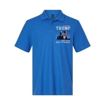 Trump Bulletproof Fight Fist Legend Donald Trump 2024 Gift Softstyle Adult Sport Polo