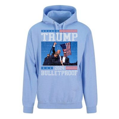 Trump Bulletproof Fight Fist Legend Donald Trump 2024 Gift Unisex Surf Hoodie