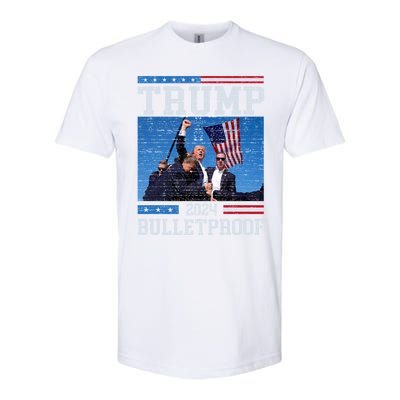 Trump Bulletproof Fight Fist Legend Donald Trump 2024 Gift Softstyle® CVC T-Shirt