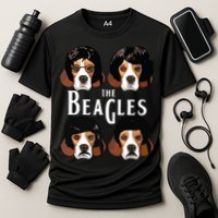 The Beagles Funny Beagle Lovers Cooling Performance Crew T-Shirt