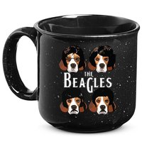 The Beagles Funny Beagle Lovers 15oz Campfire Ceramic Mug