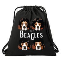 The Beagles Funny Beagle Lovers Drawstring Bag
