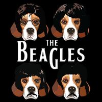 The Beagles Funny Beagle Lovers Drawstring Bag