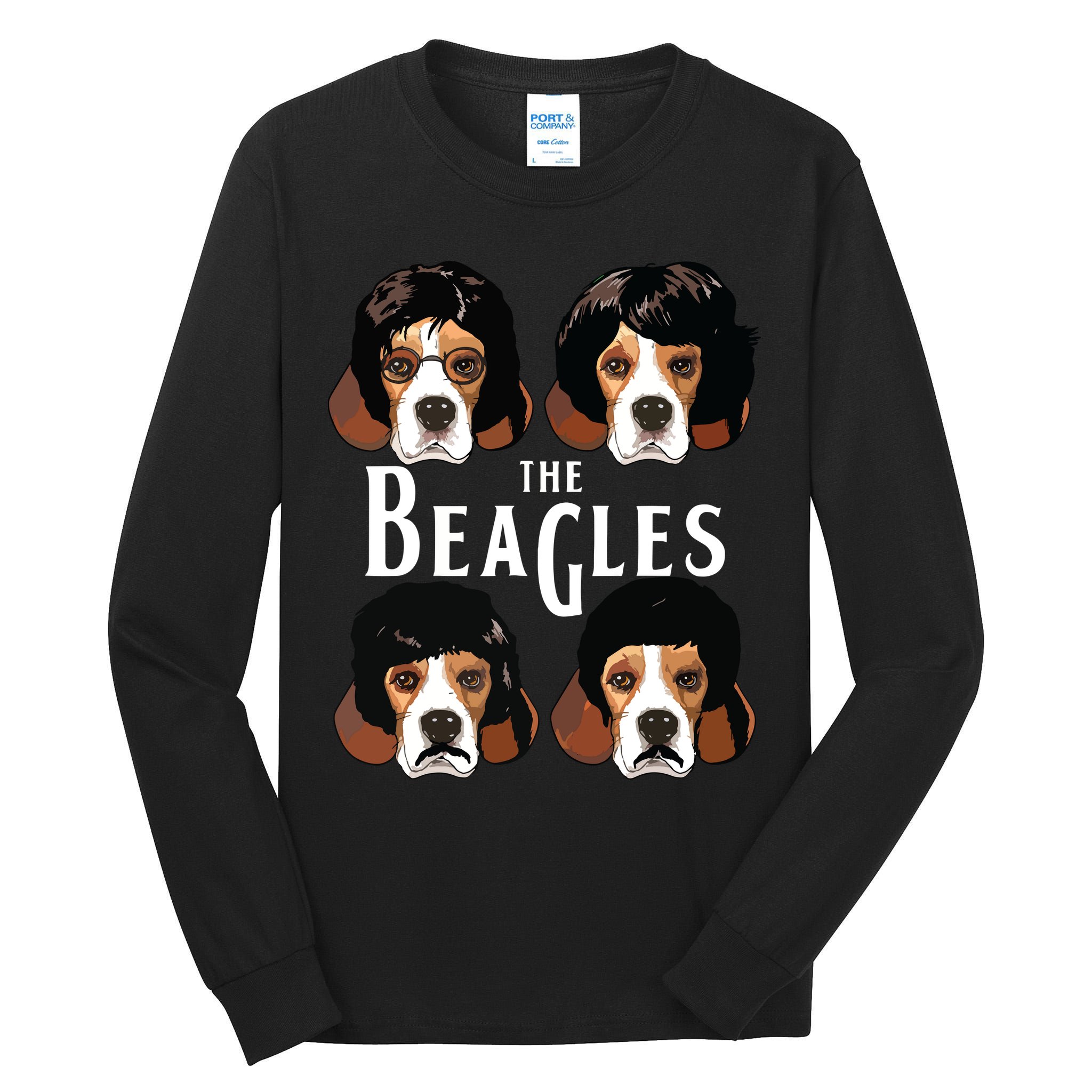 The Beagles Funny Beagle Lovers Tall Long Sleeve T-Shirt