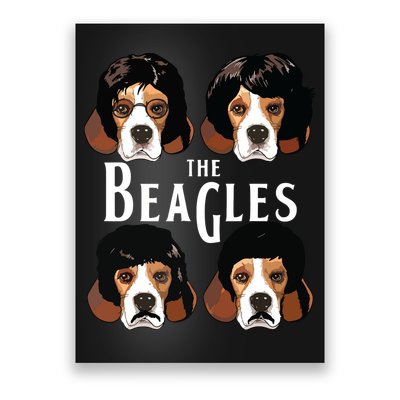 The Beagles Funny Beagle Lovers Poster