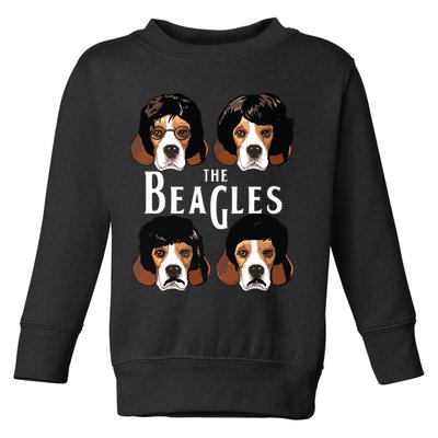 The Beagles Funny Beagle Lovers Toddler Sweatshirt