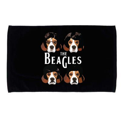 The Beagles Funny Beagle Lovers Microfiber Hand Towel