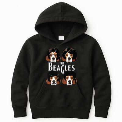 The Beagles Funny Beagle Lovers Kids Hoodie