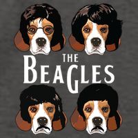 The Beagles Funny Beagle Lovers Vector Backpack