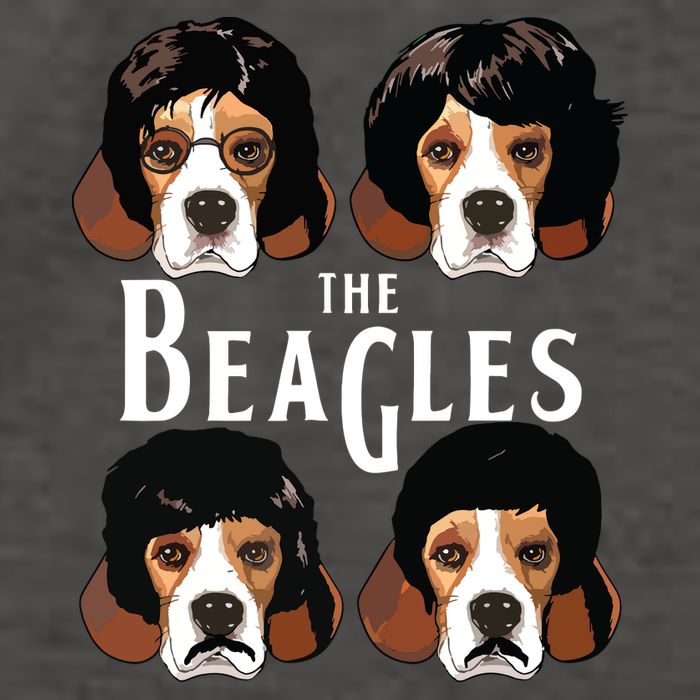 The Beagles Funny Beagle Lovers Vector Backpack