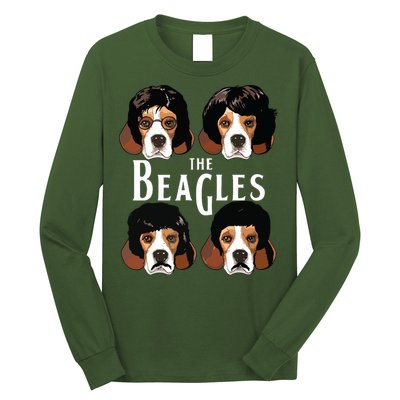The Beagles Funny Beagle Lovers Long Sleeve Shirt