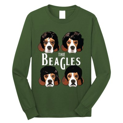 The Beagles Funny Beagle Lovers Long Sleeve Shirt