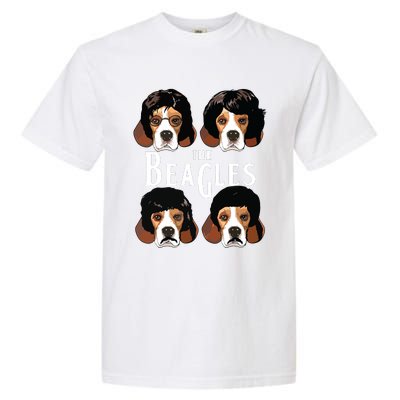 The Beagles Funny Beagle Lovers Garment-Dyed Heavyweight T-Shirt