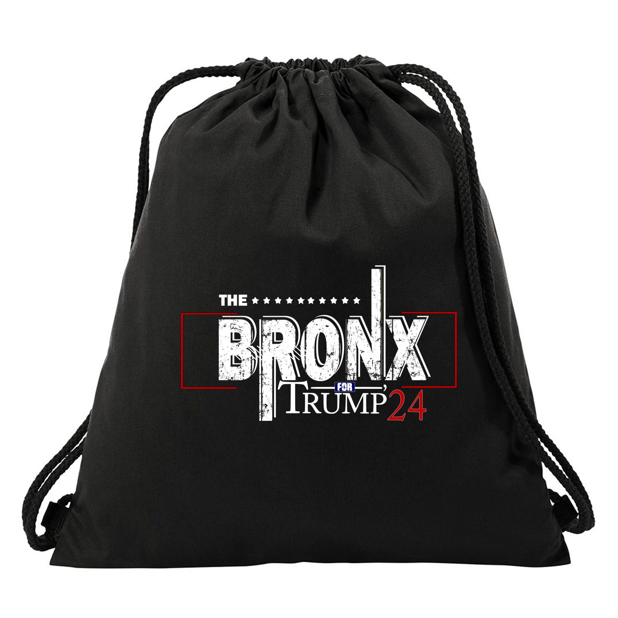 The Bronx For Trump 2024 Drawstring Bag