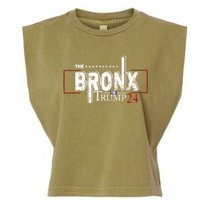 The Bronx For Trump 2024 Garment-Dyed Women's Muscle Tee