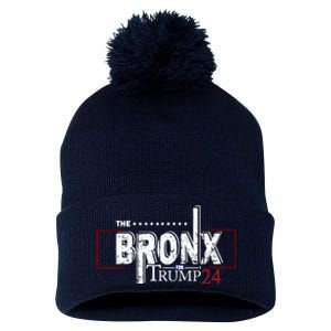 The Bronx For Trump 2024 Pom Pom 12in Knit Beanie