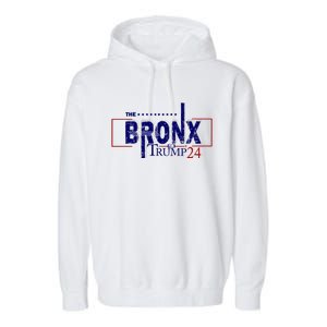 The Bronx For Trump 2024 Garment-Dyed Fleece Hoodie