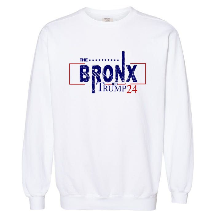 The Bronx For Trump 2024 Garment-Dyed Sweatshirt