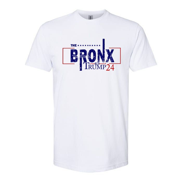 The Bronx For Trump 2024 Softstyle CVC T-Shirt