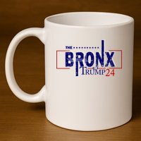 The Bronx For Trump 2024 11oz C Handle Ceramic Mug