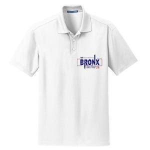 The Bronx For Trump 2024 Dry Zone Grid Polo