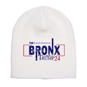 The Bronx For Trump 2024 Short Acrylic Beanie