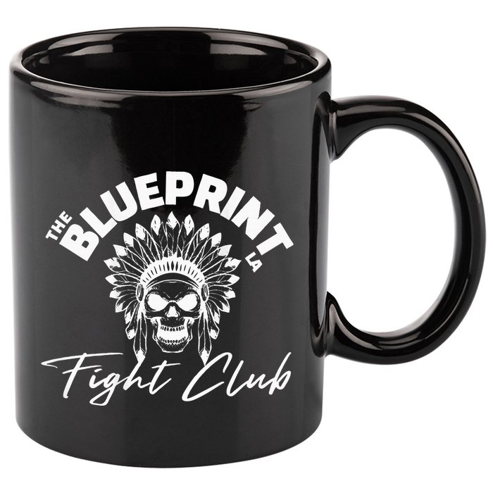The Blueprint Fight Club 11oz C Handle Ceramic Mug