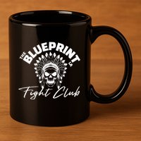The Blueprint Fight Club 11oz C Handle Ceramic Mug