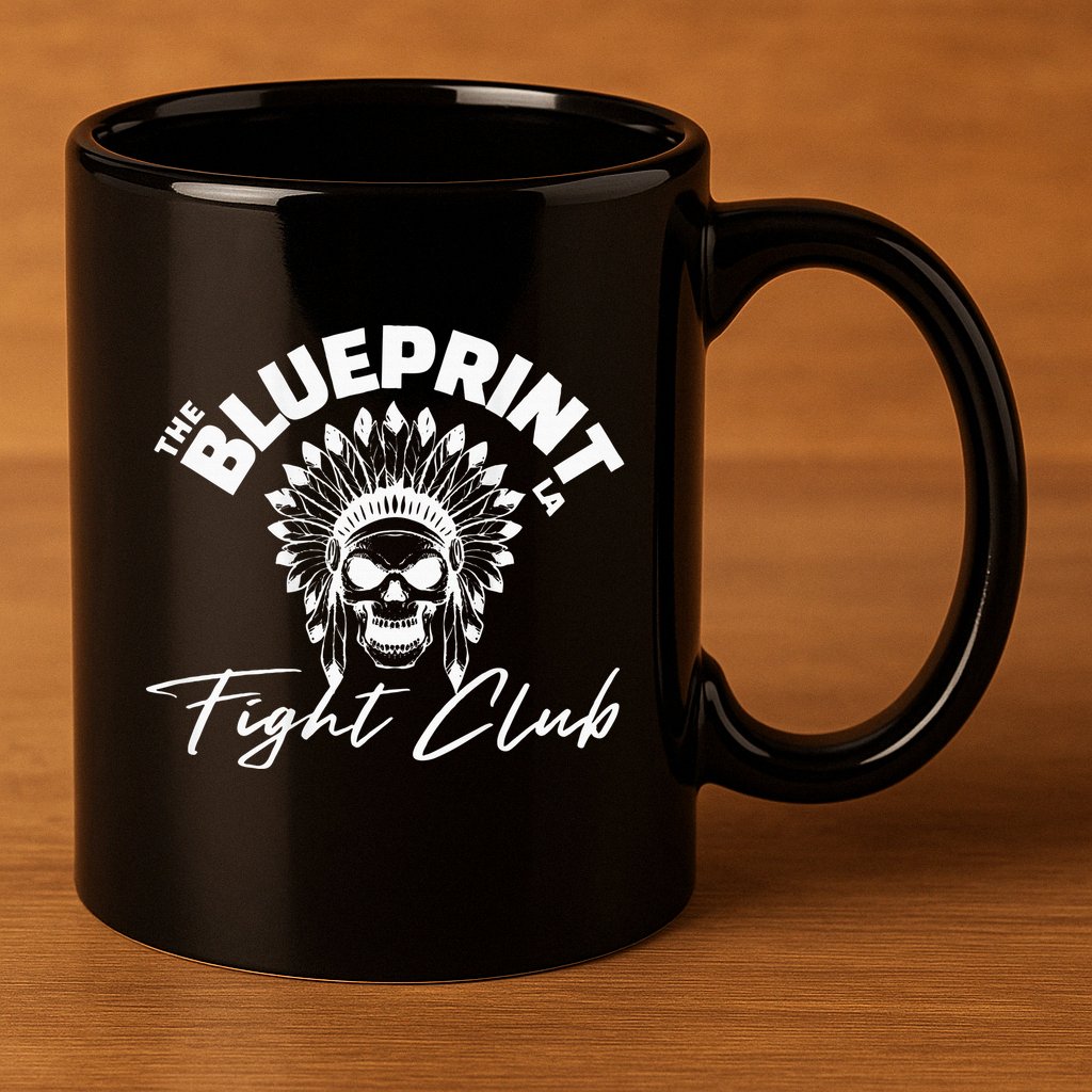 The Blueprint Fight Club 11oz C Handle Ceramic Mug