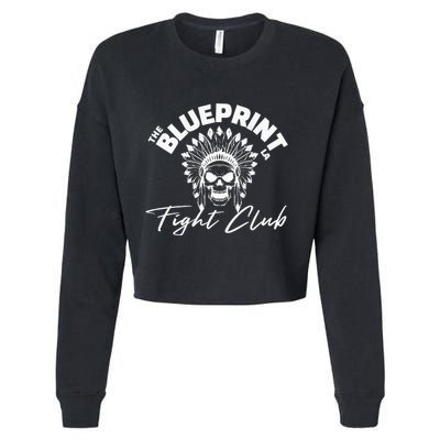 The Blueprint Fight Club Cropped Pullover Crew