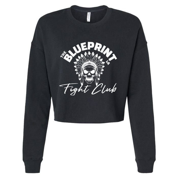 The Blueprint Fight Club Cropped Pullover Crew