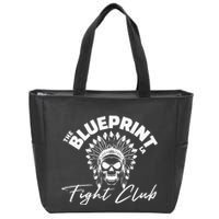 The Blueprint Fight Club Zip Tote Bag