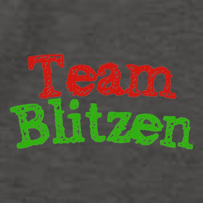 Team Blitzen Funny Reindeer Graphic Gift Vector Backpack