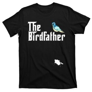 The Birdfather Funny Bird Watching Meme Quote T-Shirt