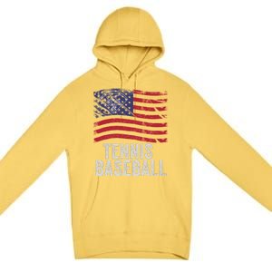 Tennis Baseball, Funny Tennis Baseball, Fun Game For All Ages, Perfect Outdoor F Premium Pullover Hoodie