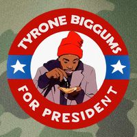 Tyrone Biggums For President Sketch Comedy Legacy Tie Dye Trucker Hat
