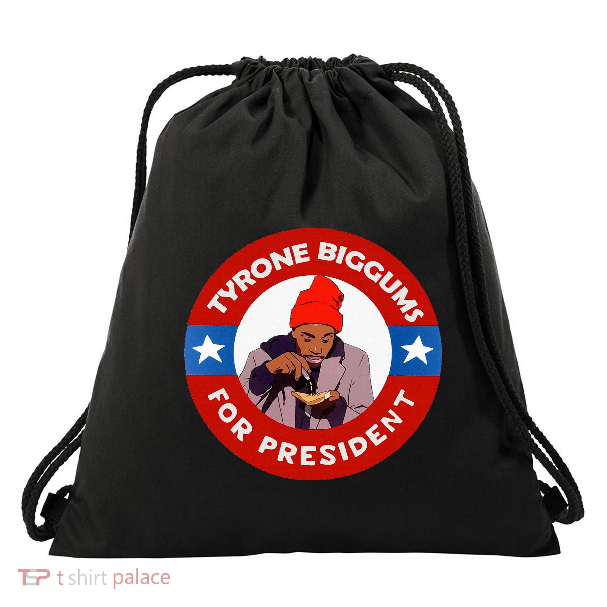Tyrone Biggums For President Sketch Comedy Drawstring Bag