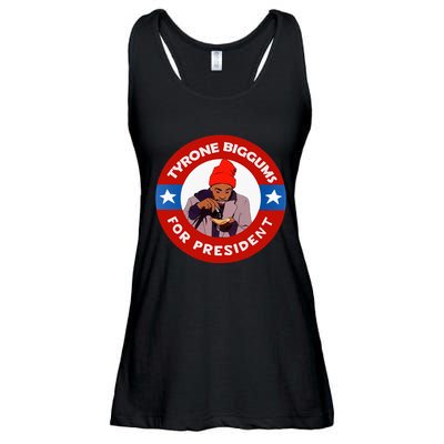 Tyrone Biggums For President Sketch Comedy Ladies Essential Flowy Tank