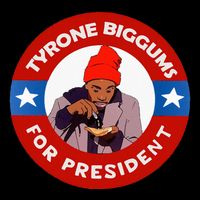 Tyrone Biggums For President Sketch Comedy 16 in Basic Backpack