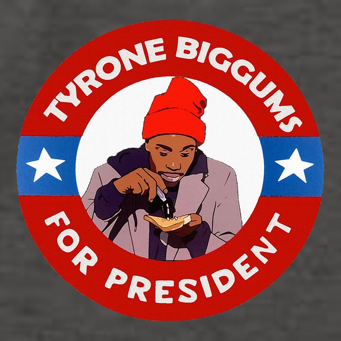 Tyrone Biggums For President Sketch Comedy Vector Backpack