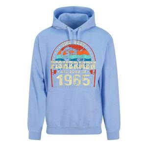 The Best Fishermen Are Born In 1965 Fishing Lovers Birthday Unisex Surf Hoodie