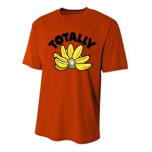 Totally Bananas | Funny Fruit Pun | Banana Performance Sprint T-Shirt